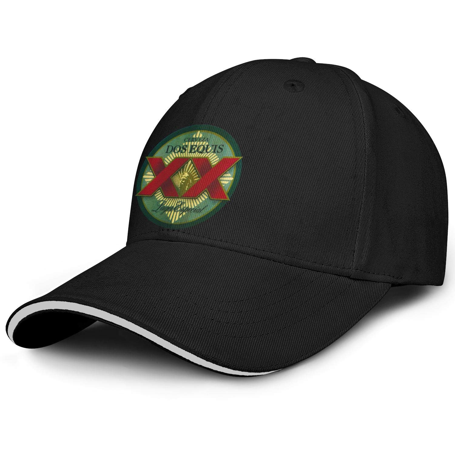 TBQQ Dos Equis Beer Logo Hat for Women & Men - Adjustable Fashion Baseball Cap & Trucker Hat - Perfect for Parties, Sports & Outdoor Activities