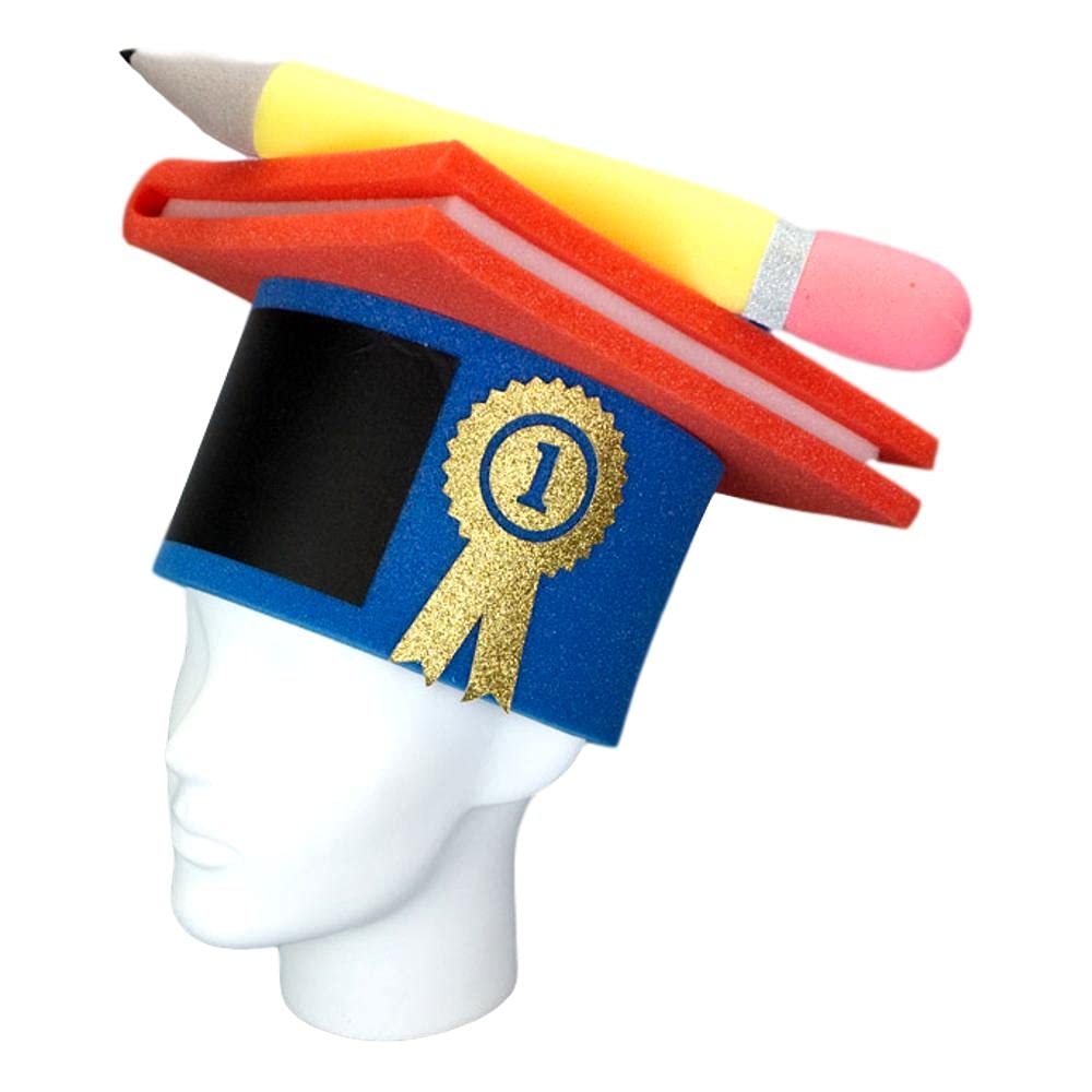 Foam Party Hats for Graduation - Class of 2022 Graduation Cap, School Hat & Party Decoration - Perfect Graduation Gift for Students - Ideal for Graduation Ceremonies, School Parties & Celebrations