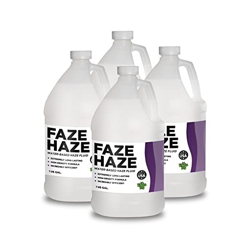 Faze Haze - Premium Water-Based Haze Juice for Fog Machines | Professional-Grade Fog Fluid for Stage Shows, Concerts & Theatrical Performances