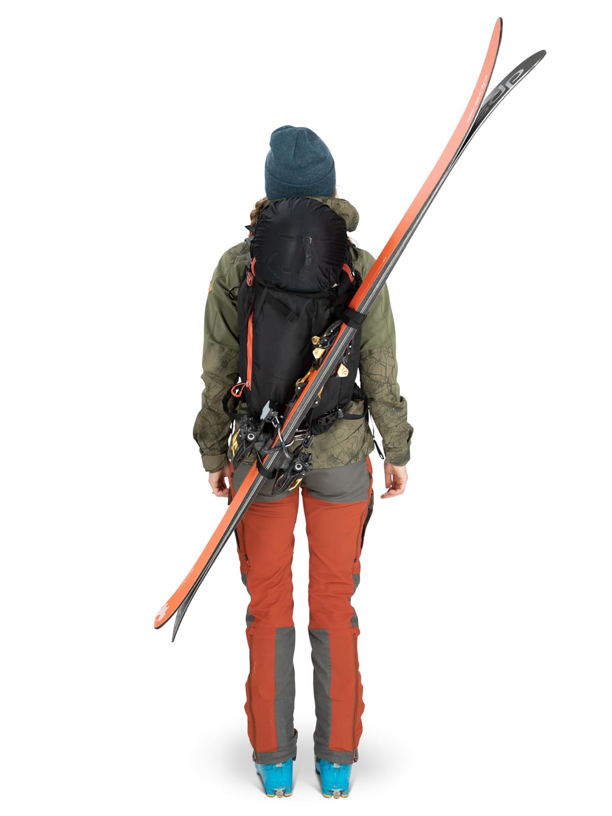 Osprey Sopris 20L Ski and Snowboard Backpack - Waterproof Hiking Daypack for Men & Women, Emberglow Orange - Perfect for Skiing, Snowboarding & Outdoor Adventures