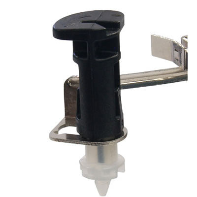 Scythe LGA1156 & 1366 Mounting Clips for VTMS CPU Coolers Bracket - Replacement Parts for Intel Socket 1366 & 1156 Processors - Perfect for PC Builds & CPU Cooler Upgrades