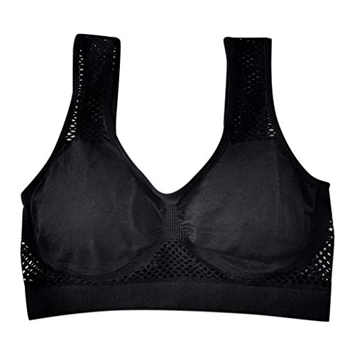 Women's Seamless Sports Bra - Anti-Sagging Yoga Bra with Padded Push Up for Workout, Running & Sleep | Comfortable Support for Active Lifestyles