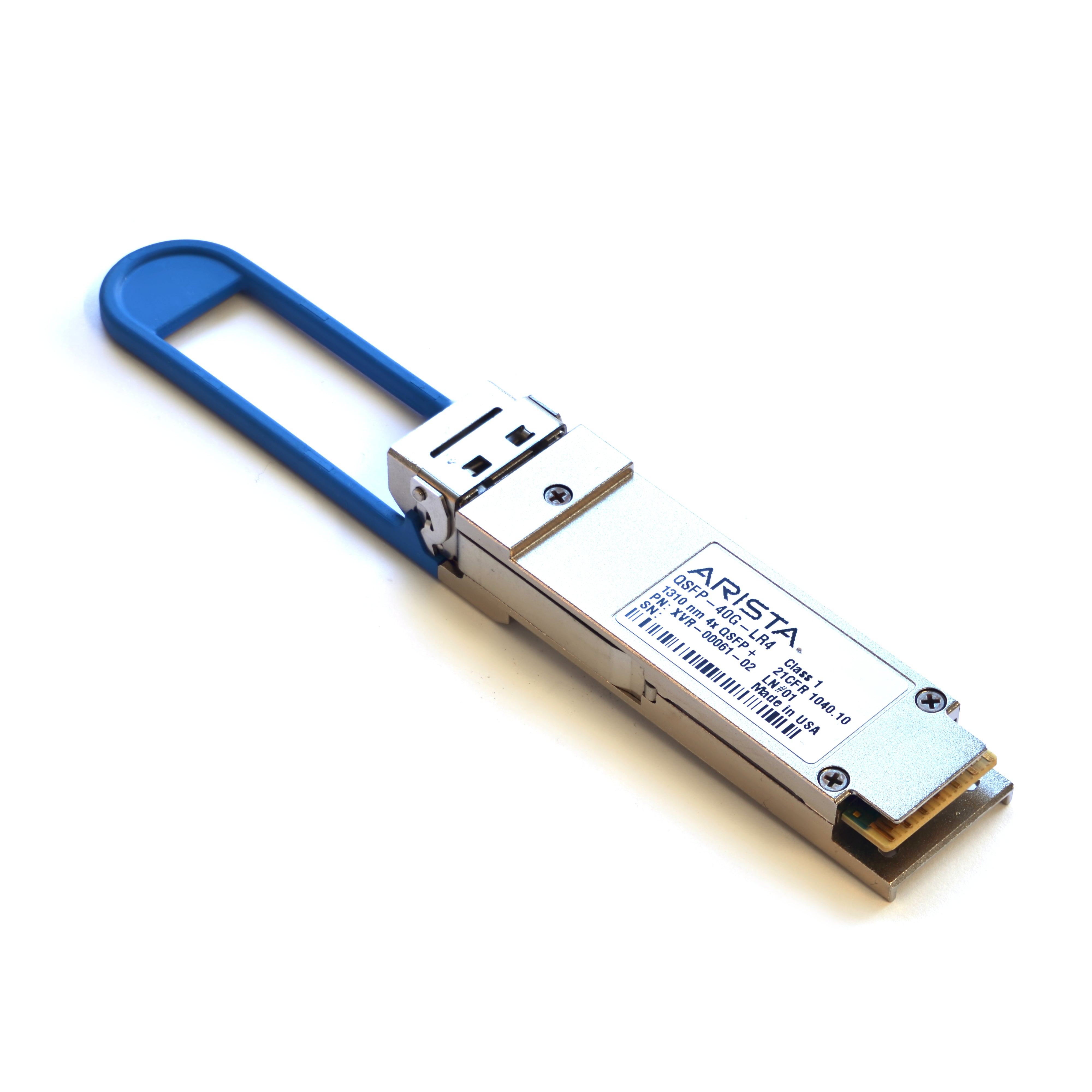 Arista XVR 00061-02 QSFP+ 40G LR4 Transceiver Module - 40GBASE-LR4 Optical Transceiver for High-Speed Data Center & Enterprise Networking - Perfect for Cloud Computing, Server Connectivity & Network Upgrades