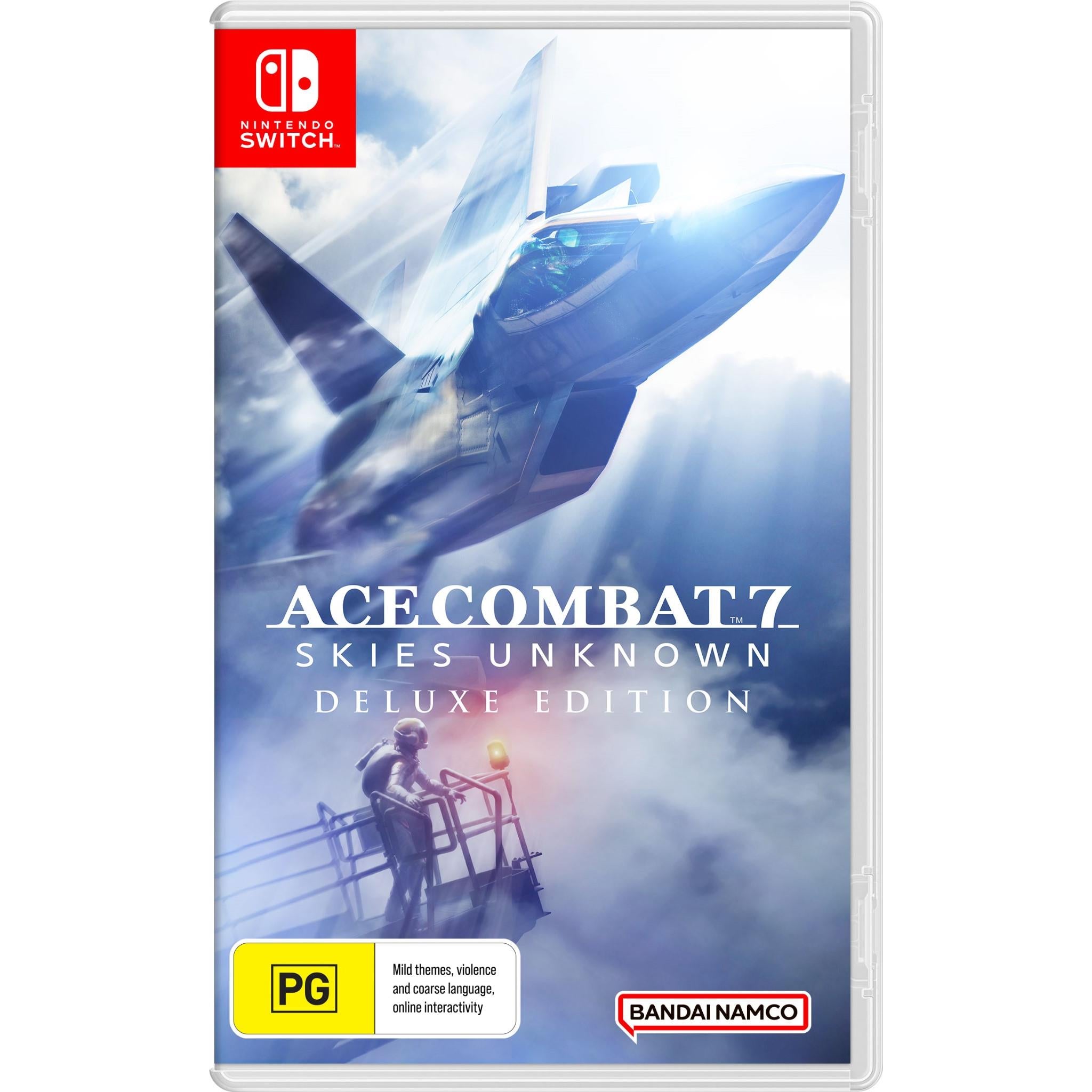 ACE COMBAT 7: SKIES UNKNOWN Deluxe Edition - PlayStation/Xbox/PC Flight Combat Game - Experience Intense Aerial Battles & Stunning Graphics - Perfect for Flight Simulation Enthusiasts & Action Gamers