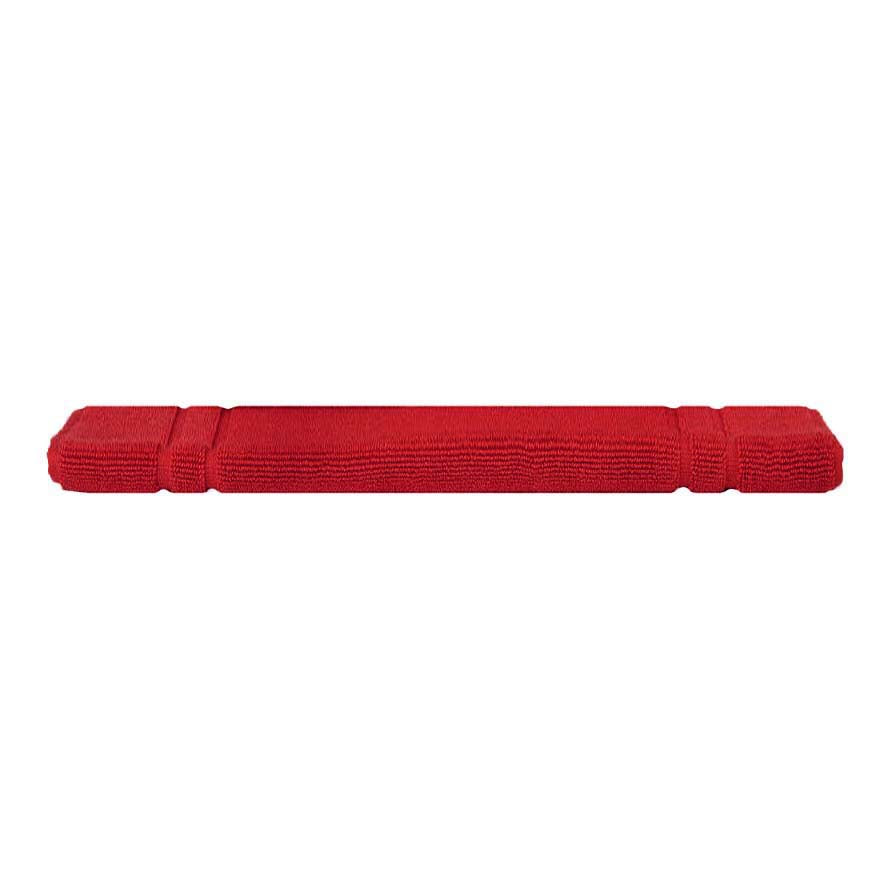 Premium 100% Combed Cotton Bath Towels - Soft Absorbent Red Bath Mat for Spa, Bathroom & Luxury Home Decor