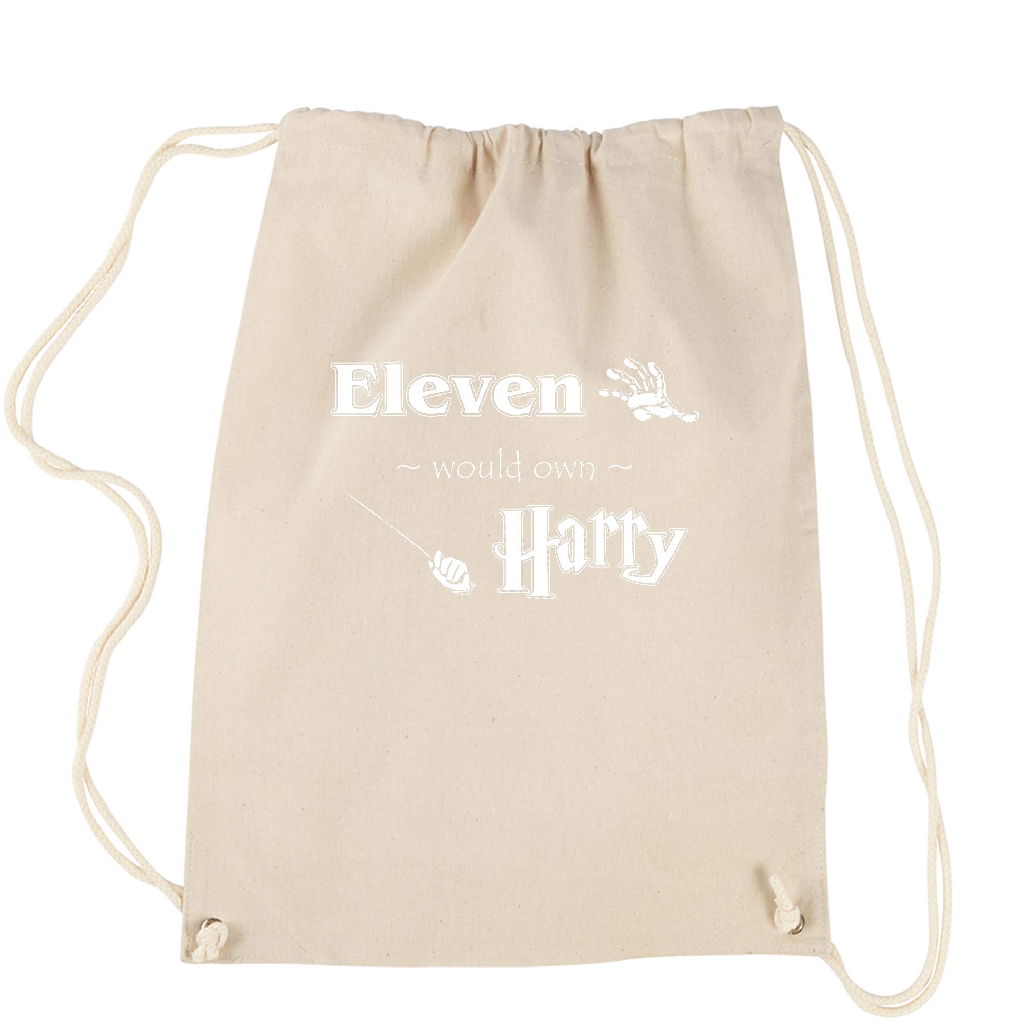 Harry Potter Patronus Charm Drawstring Backpack - Lightweight Casual Daypack for School, Travel & Cosplay | Officially Licensed Wizarding World Merchandise