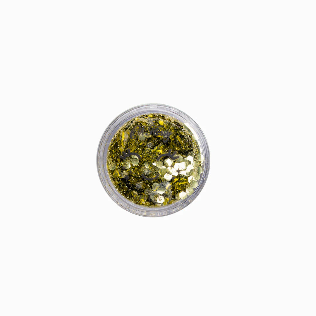 Oh Flossy Sparkly Glitter Set for Nails, Crafts & DIY - Premium Cosmetic Glitter Powder for Makeup, Body Art, Slime & Resin Projects - Non-Toxic & Skin Safe