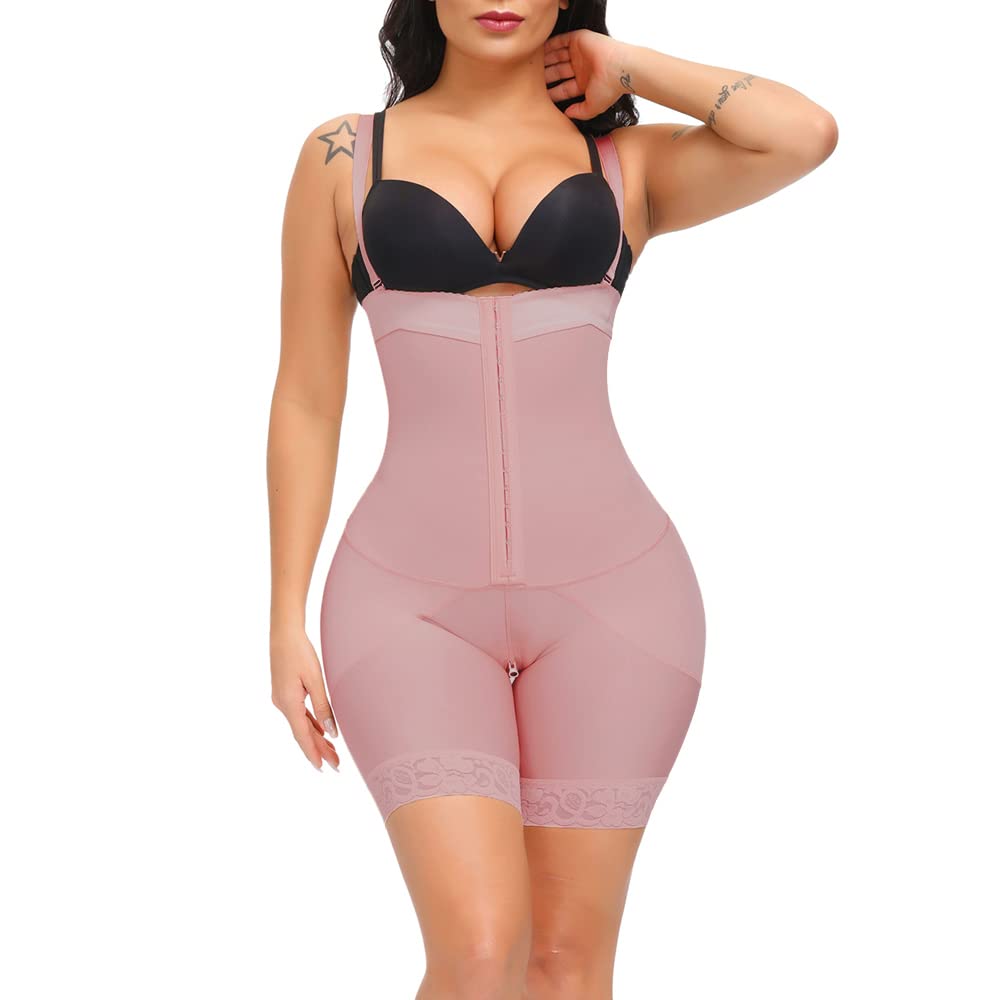 Best Colombian Shapewear for Women - M MYODRESS Fajas Tummy Control Waist Trainer Bodysuit | Slimming Compression Garment for Postpartum, Workout & Everyday Wear