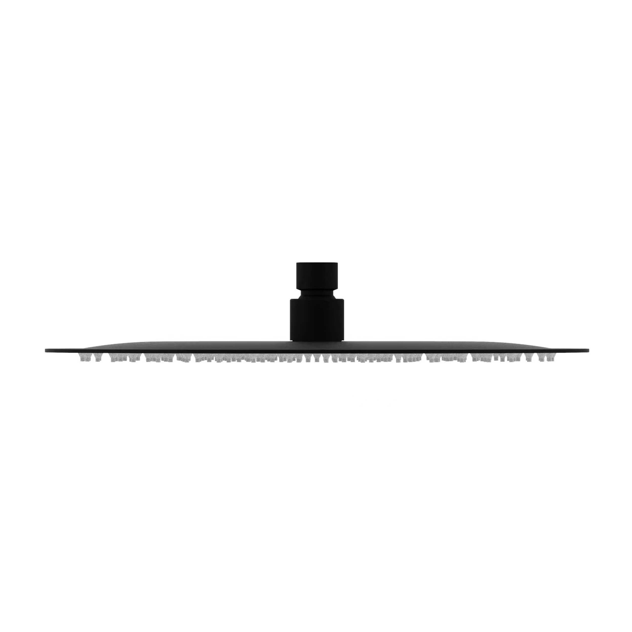 ADP Soul Rain Shower Head Matte Black - High Pressure Rainfall Shower for Luxurious Spa Experience in Bathroom & Shower Room