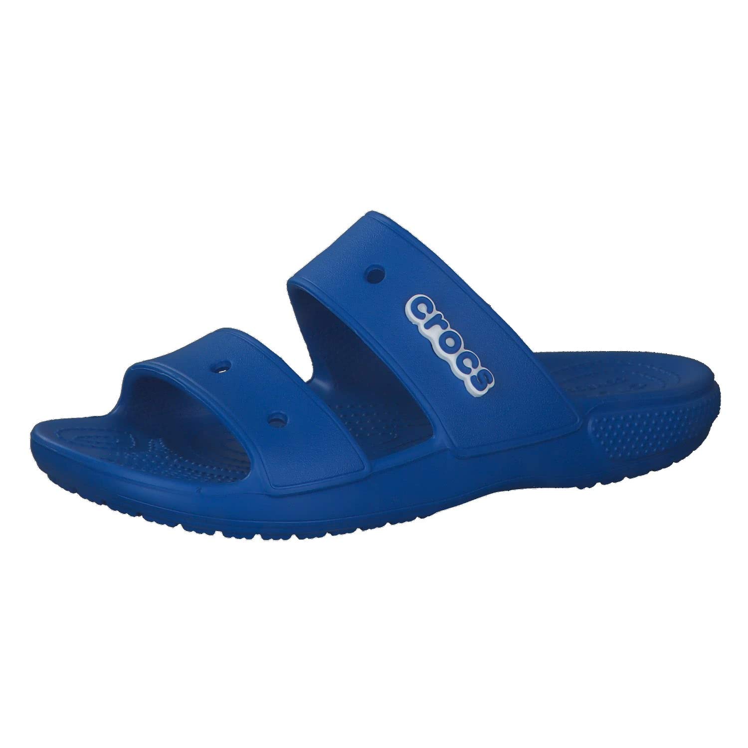Crocs Unisex-Adult Classic Two-Strap Slide Sandals - Comfortable Waterproof Slip-On Shoes for Men & Women - Perfect for Beach, Pool, and Casual Wear