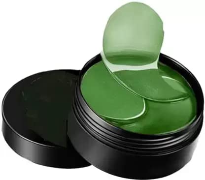 Black Eye Mask for Dark Circles & Puffiness - Soothing Gel Eye Mask for Eye Care & Relaxation - Perfect for Night Use, Travel & Stress Relief