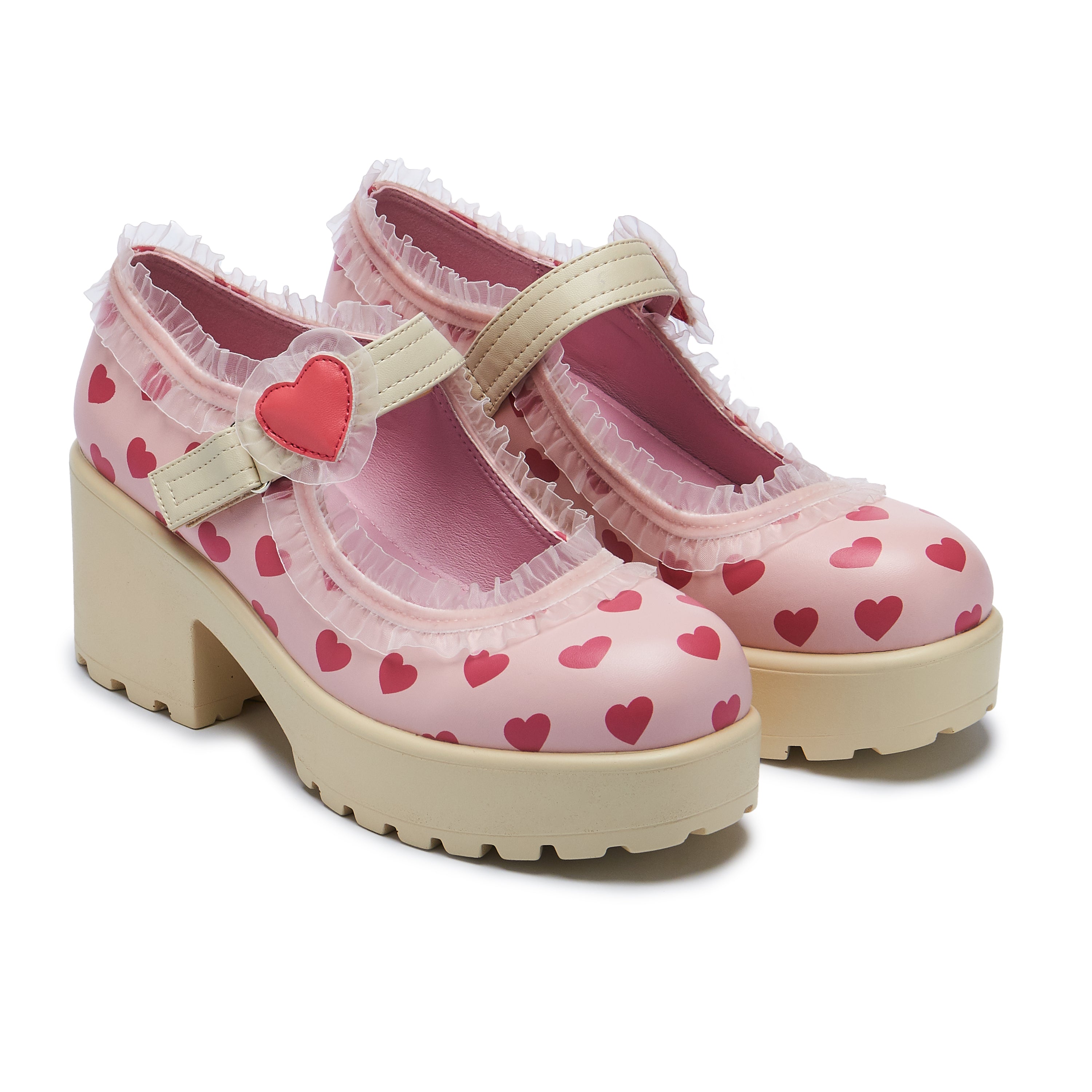 Tira Melanie Sweetheart Edition Mary Jane Shoes for Women - Comfortable & Stylish Flats for Casual Wear, Work, and Special Occasions