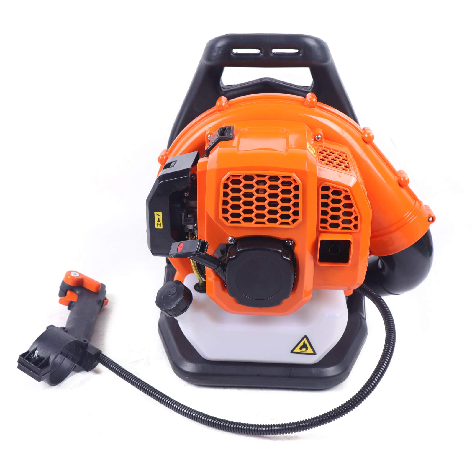 42.7CC 2-Stroke Gas Powered Backpack Leaf Blower - Commercial Grade Yard Blower for Landscaping, Lawn Care & Fall Leaf Cleanup