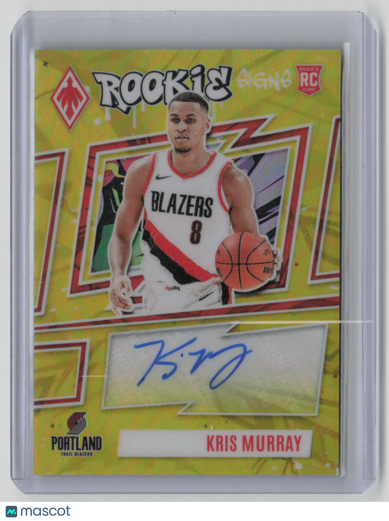 2023-24 Panini Phoenix Kris Murray Rookie Card #16/35 RS KMY - Collectible Basketball Trading Card for Fans & Investors