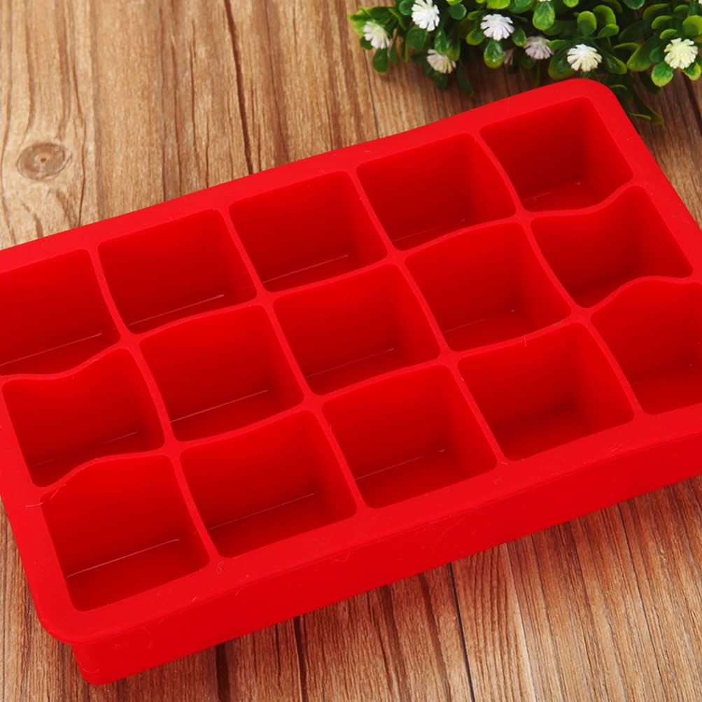 15-Piece Silicone Ice Cube Cake Mold Set - DIY Ice Brick Molds for Baking, Candy Making & Cocktail Ice Cubes - Perfect for Birthday Parties, Weddings & Home Baking