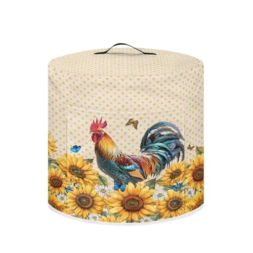 Rooster Sunflower Print