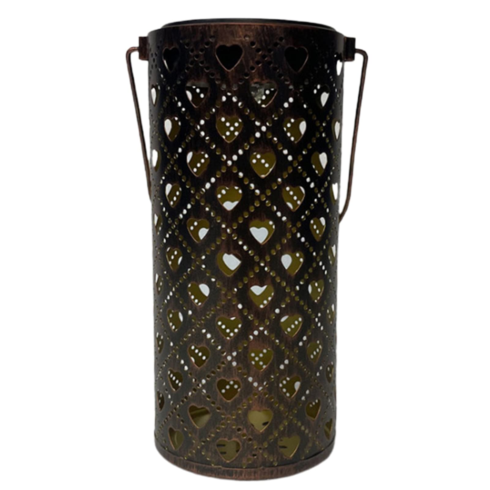 VALINK Outdoor Solar Fairy Lights - Metal Solar Lantern with Handle for Garden, Yard, Fence & Patio Decor | Waterproof Solar Powered LED Lights for Outdoor Decoration | Perfect for Weddings, Parties & Landscape Lighting