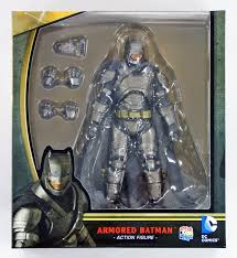 Armored Batman Action Figure (Batman vs Superman Mafex #23) - DC Comics Collectible for Display & Superhero Fans