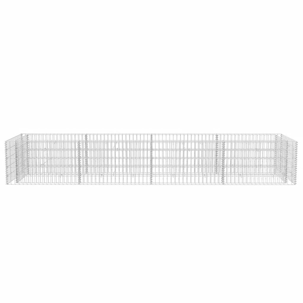 Galvanized Steel Gabion Raised Garden Bed Planter - 141.7