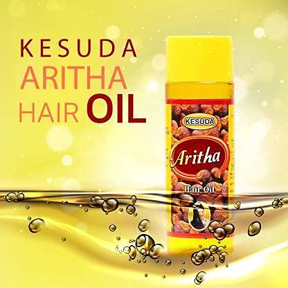 KESUDA Premium Aritha Hair Oil for Hair Growth & Scalp Care - 200ml Natural Ayurvedic Treatment for Dry, Damaged Hair - Perfect for Daily Use & Deep Conditioning