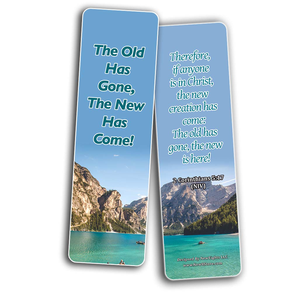 30-Pack Inspirational Bible Verse Bookmarks - Uplifting Scriptures for Daily Encouragement - Perfect for Easter, Christmas, Thanksgiving & Bible Study - Great Gift for Church Groups, Men, Women & Youth - Ideal for Quiet Time, Sunday School & Faith-Based Events