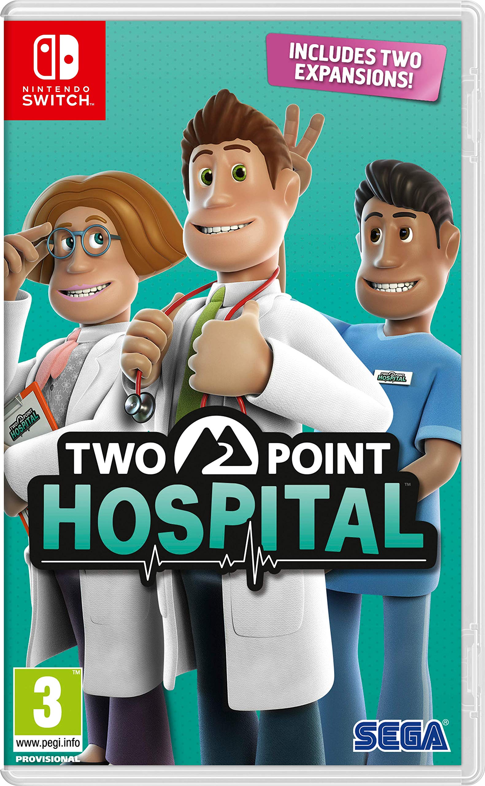 Two Point Hospital for Nintendo Switch - Fun Simulation Game for Hospital Management | Play at Home or On-the-Go