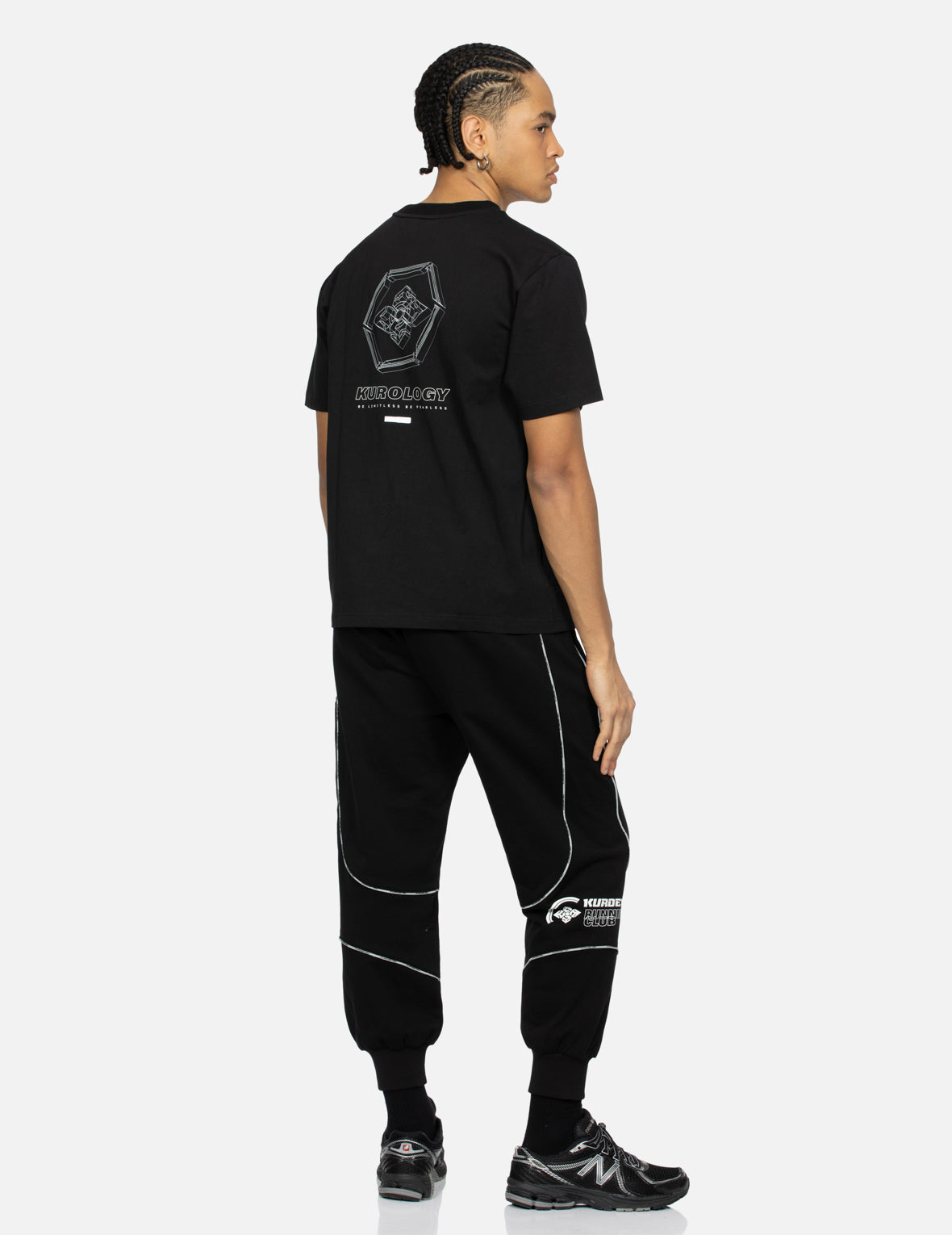 Reflective Strapped 3D Kamon Print Regular Fit T-Shirt for Men - Comfortable Casual Wear for Street Fashion & Night Running