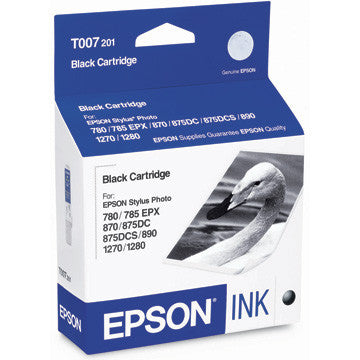 Epson T007201 1270/1280 Black Ink Cartridge - High-Quality Replacement Ink for Epson Printers - Perfect for Home, Office & School Printing Projects