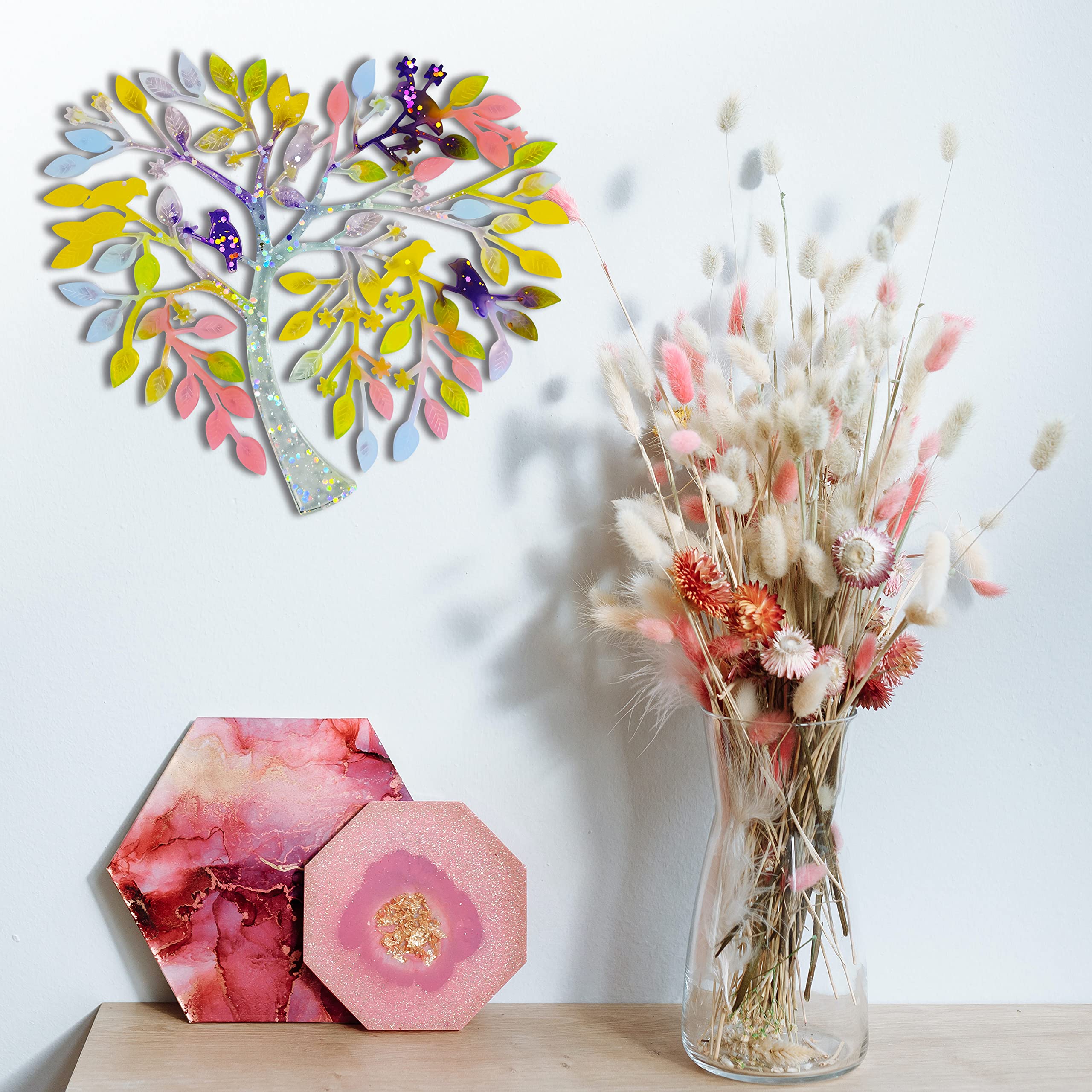 Large Tree Silicone Mold for Resin - Tree of Life Epoxy Casting Mold for DIY Home Decor, Wall Hangings & Handmade Gifts | Perfect for Resin Art, Jewelry Making & Craft Projects