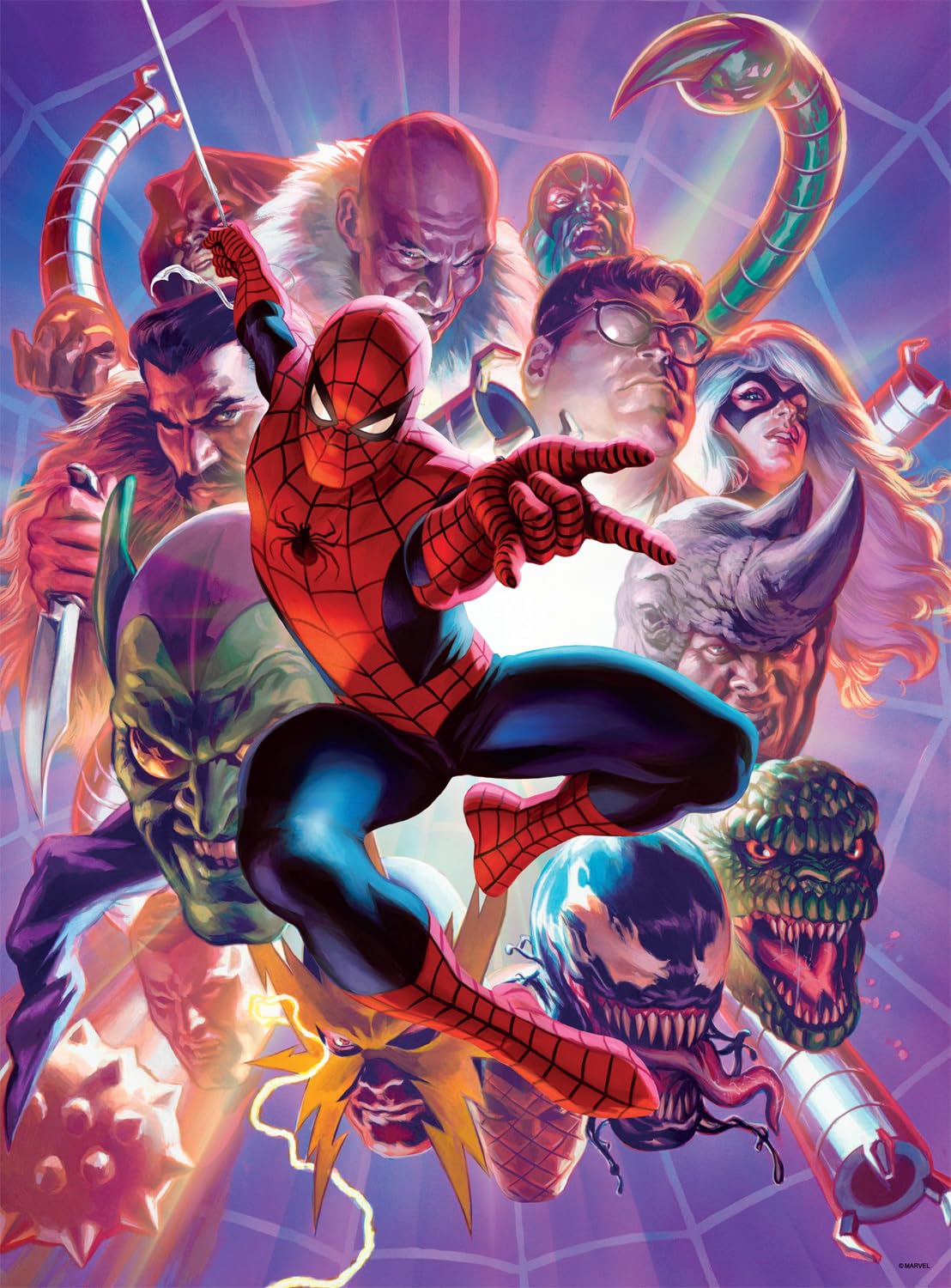 Marvel The Amazing Spider-Man #33 1000-Piece Jigsaw Puzzle for Adults - Challenging Puzzle Game for Family Game Nights - Finished Size 26.75