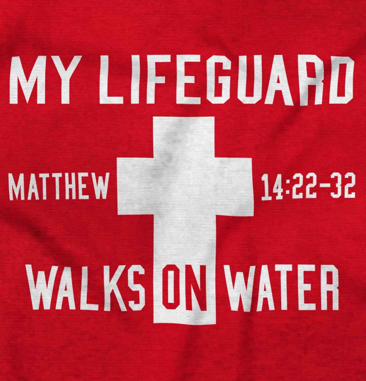 Biblical Walks on Water Hoodie - Christian Faith Apparel for Men & Women | Unisex Pullover Sweatshirt for Church, Bible Study & Daily Wear