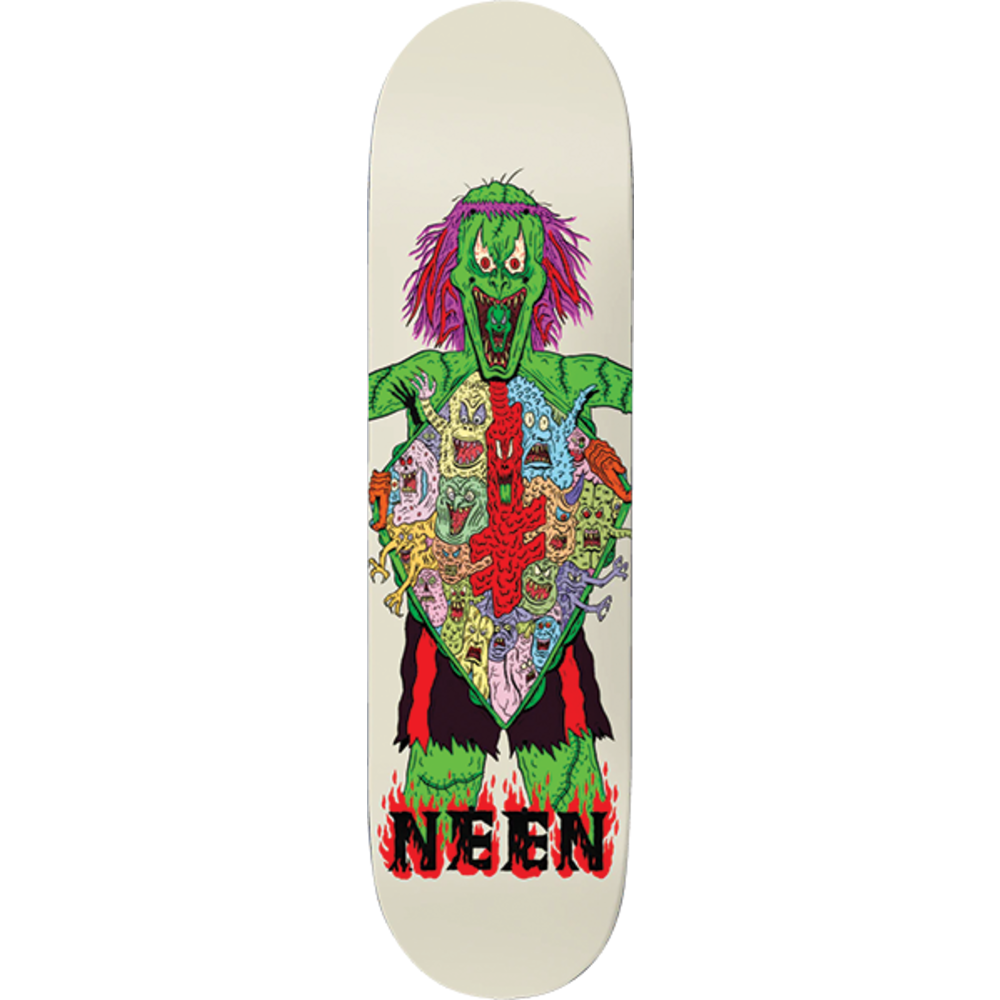 Deathwish Williams Nightmare City Skateboard Deck 8.0 - Professional Skateboard for Street & Park Riding - Perfect for Skaters, Collectors & Urban Commuting