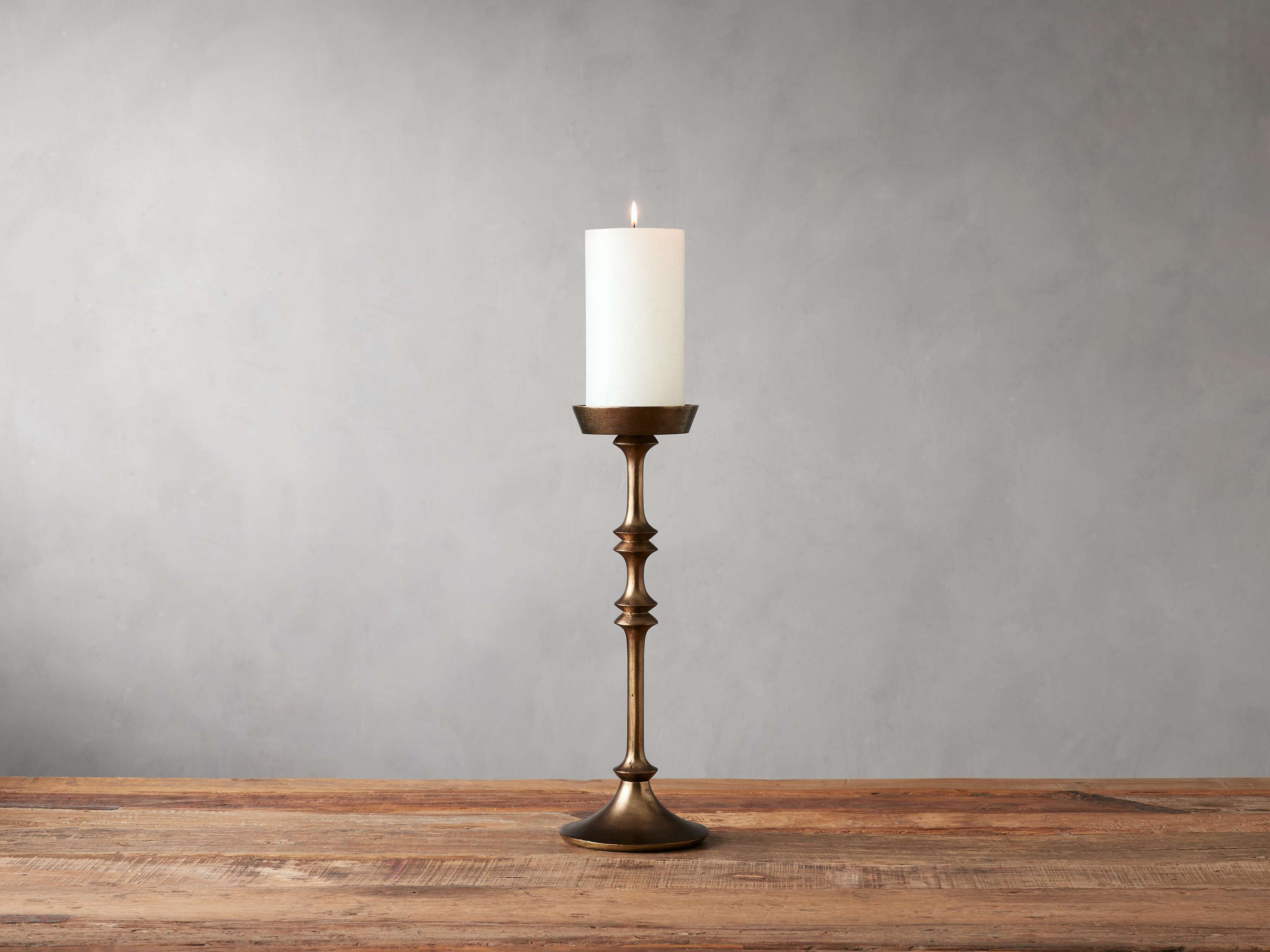 Camden Tall Pillar Holder - Elegant Candle Stand for Home Decor, Weddings & Events - Perfect for Centerpieces, Fireplace Mantels & Dining Tables
