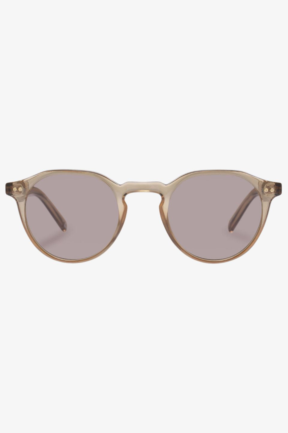 Galavant Whiskey Round Mocha Lens Sunglasses for Men & Women - Retro Vintage Polarized UV Protection Eyewear - Perfect for Driving, Beach, and Outdoor Activities