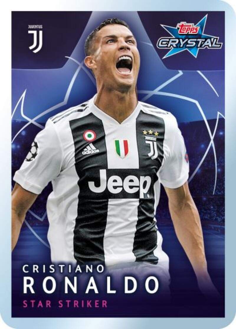 2019 Topps Crystal UEFA Champions League Soccer Trading Cards Box - 30 Pack Collectible Edition for Fans & Investors | Perfect for Gifts, Collections & Fantasy Leagues