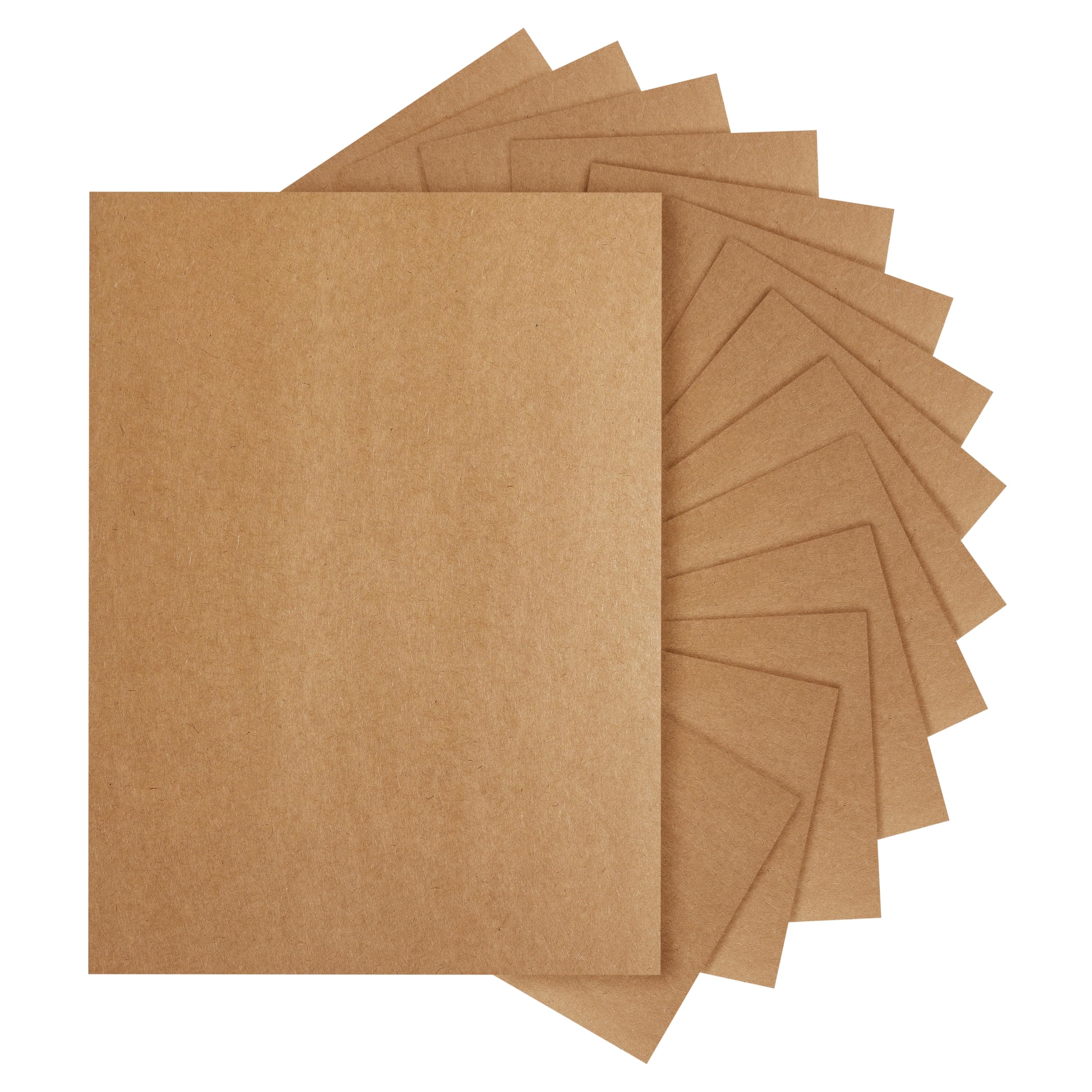 28 Sheets Brown Cardstock Paper 8.5 x 11 Inches - 92lb Heavyweight Cardstock for Greeting Cards, Invitations, Certificates, Wrapping, Office & Stationery - Premium Printer Paper for Crafting, Scrapbooking & Professional Printing