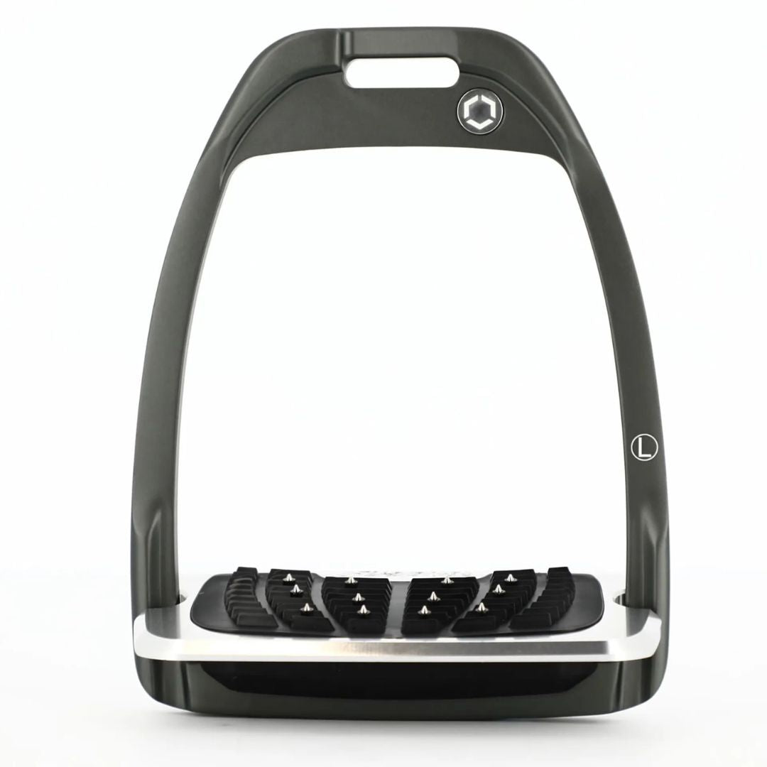Flex On Hunter H Stirrup - Premium Equestrian Stirrups for Horse Riding, Comfort & Safety - Perfect for English Riding, Jumping & Dressage