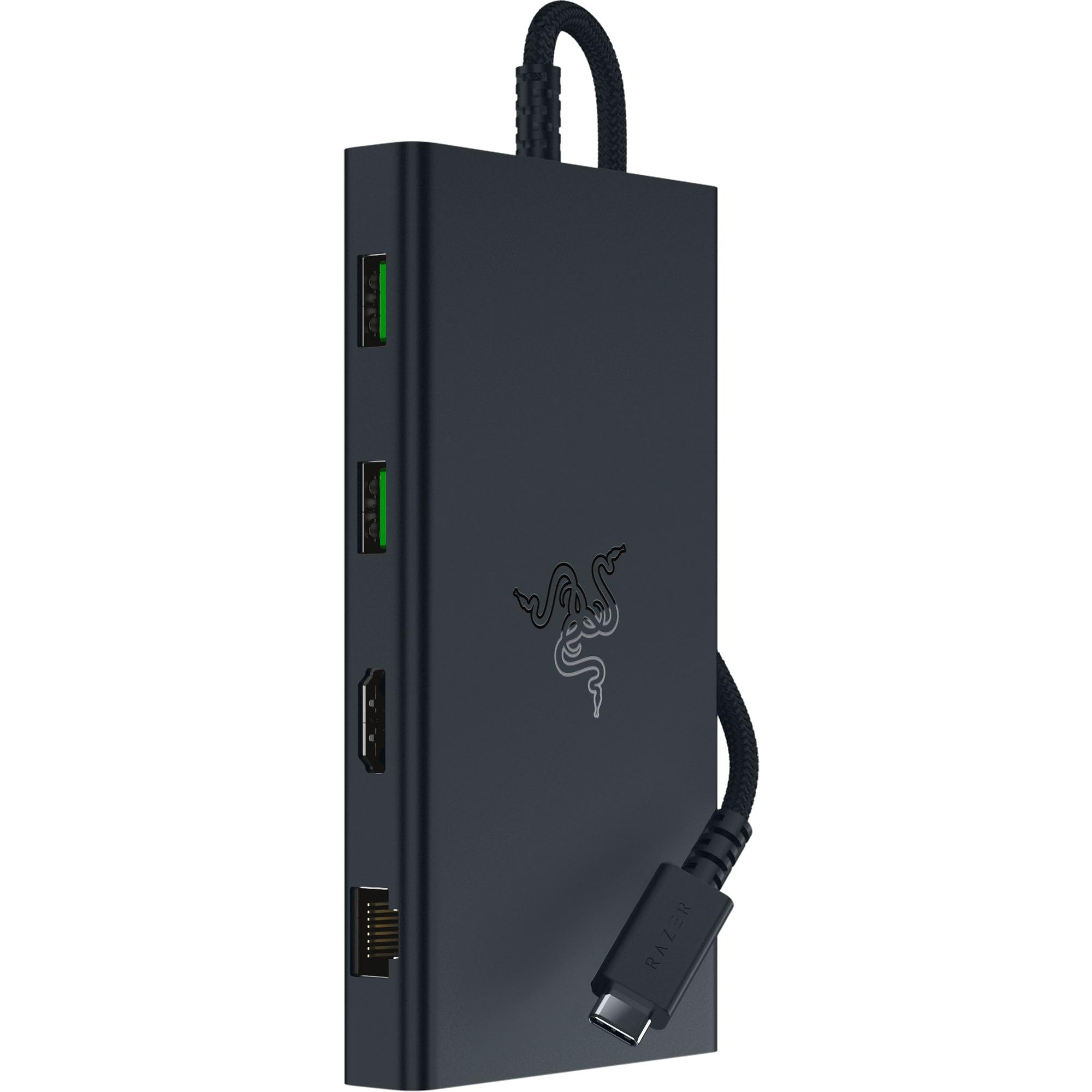Razer 11-Port USB C Docking Station with 85W Fast Charging - Compatible with Windows, Mac, Laptop, iPad, Surface, Chromebook & Galaxy Tab - Features Type C, HDMI, Ethernet & MicroSD - Supports 4K 60Hz Display - Perfect for Home Office, Remote Work & Travel Charging Needs