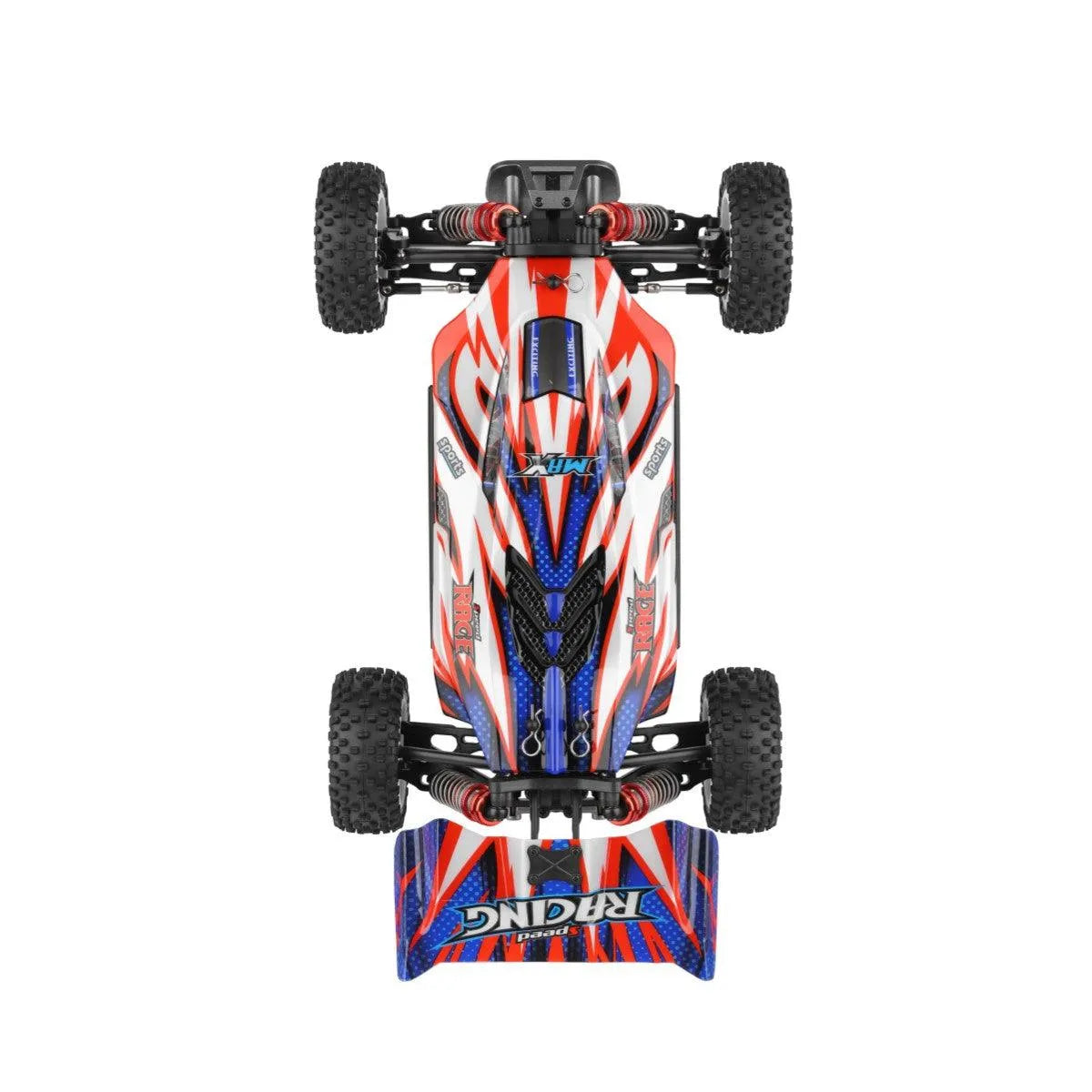 WLtoys 124008 1/12 Scale Brushless RC Buggy - 4WD High Speed Remote Control Car with 2.4Ghz, 60km/h - Perfect for Off-Road Racing, Backyard Driving & RC Hobby Enthusiasts