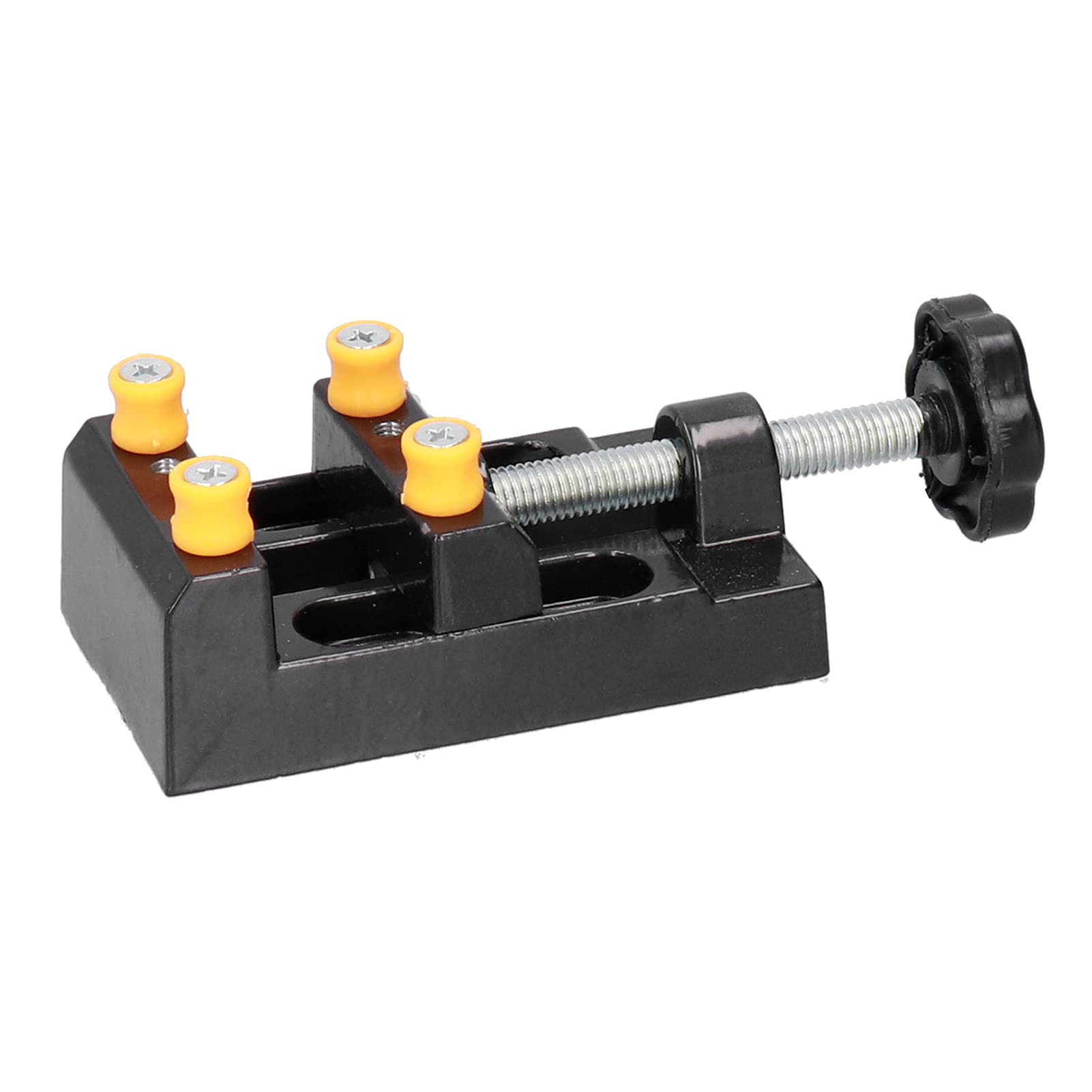 Mini Drill Press Clamp - Portable Opening Parallel Table Vise for Polishing & Drilling | Perfect for Jewelry Making, Woodworking & DIY Projects