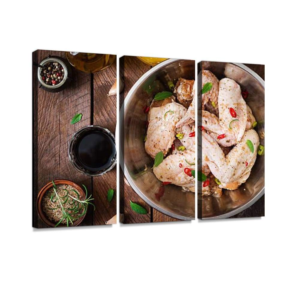 Asian Honey Marinated Chicken Wings - Ready to Cook for BBQ & Dinner