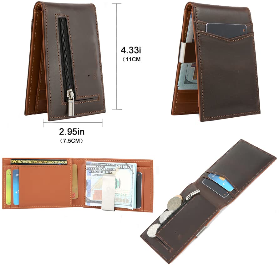 Slim Anti-Lost Bluetooth Wallet for Men - Track Cards & Keys
