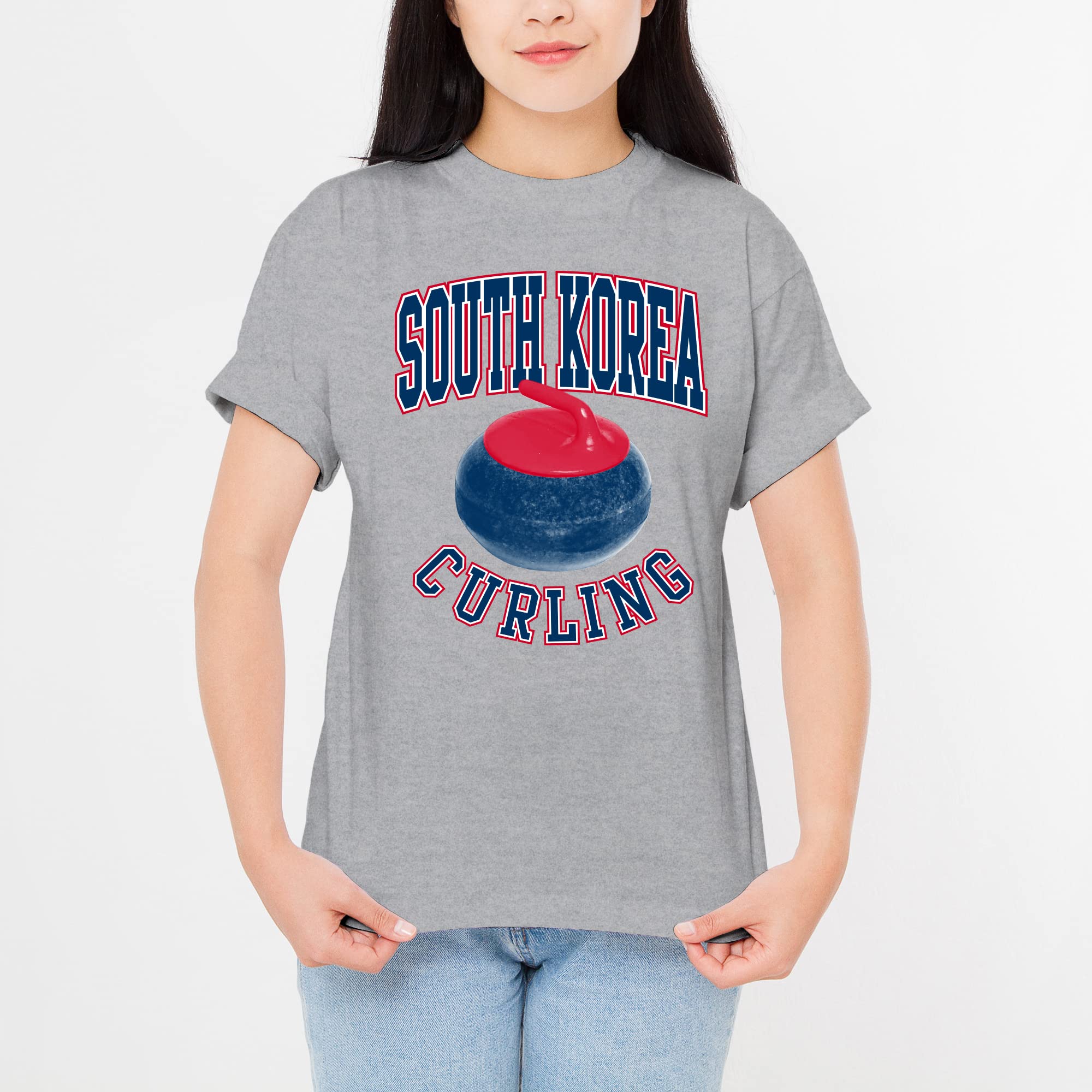 Curling Winter Sports Games T-Shirt - Funny Ice Hockey & Winter Olympics Fan Apparel - Perfect for Ice Skating, Hockey Games & Winter Sports Events