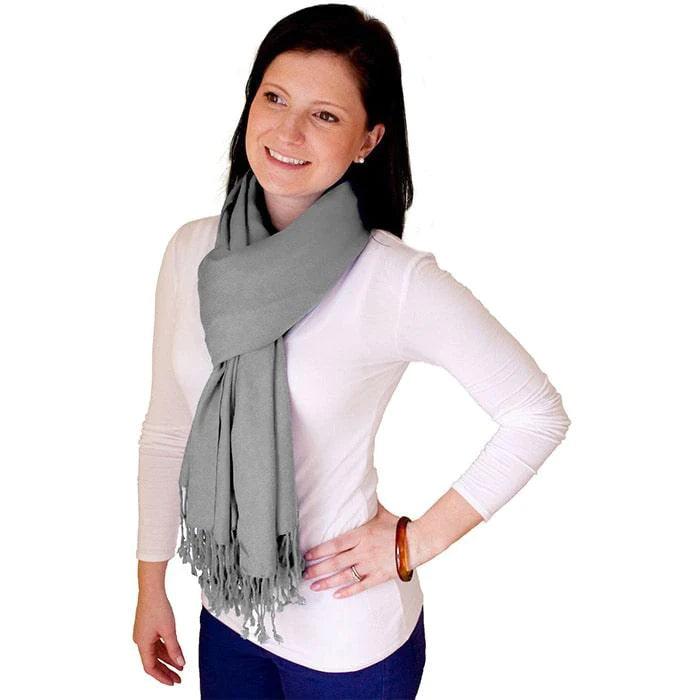 Jolly Jumper Pashmina Nursing Cover - Soft Breastfeeding Scarf & Shawl for Discreet Nursing in Public, Travel, and Outdoor Activities