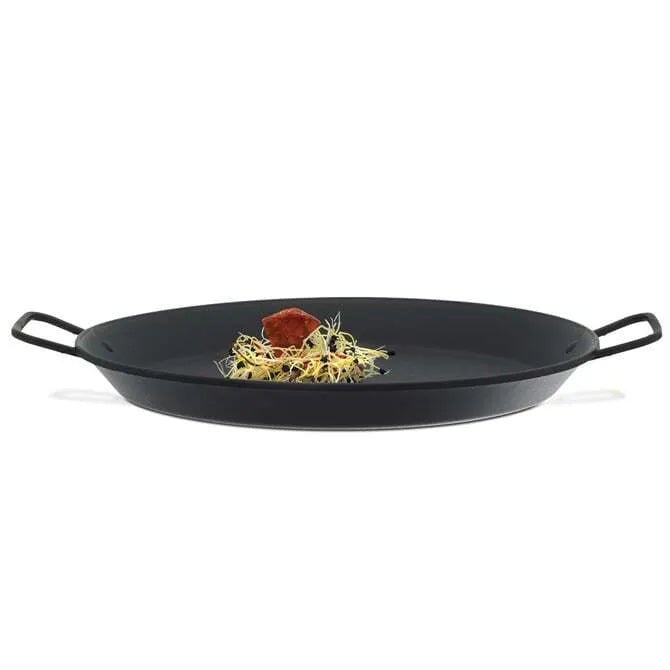Comatec 7-Inch Microwavable Plastic Paella Pan - Safe & Durable for Easy Cooking - Perfect for Spanish Dishes, Meal Prep & Small Kitchen Spaces