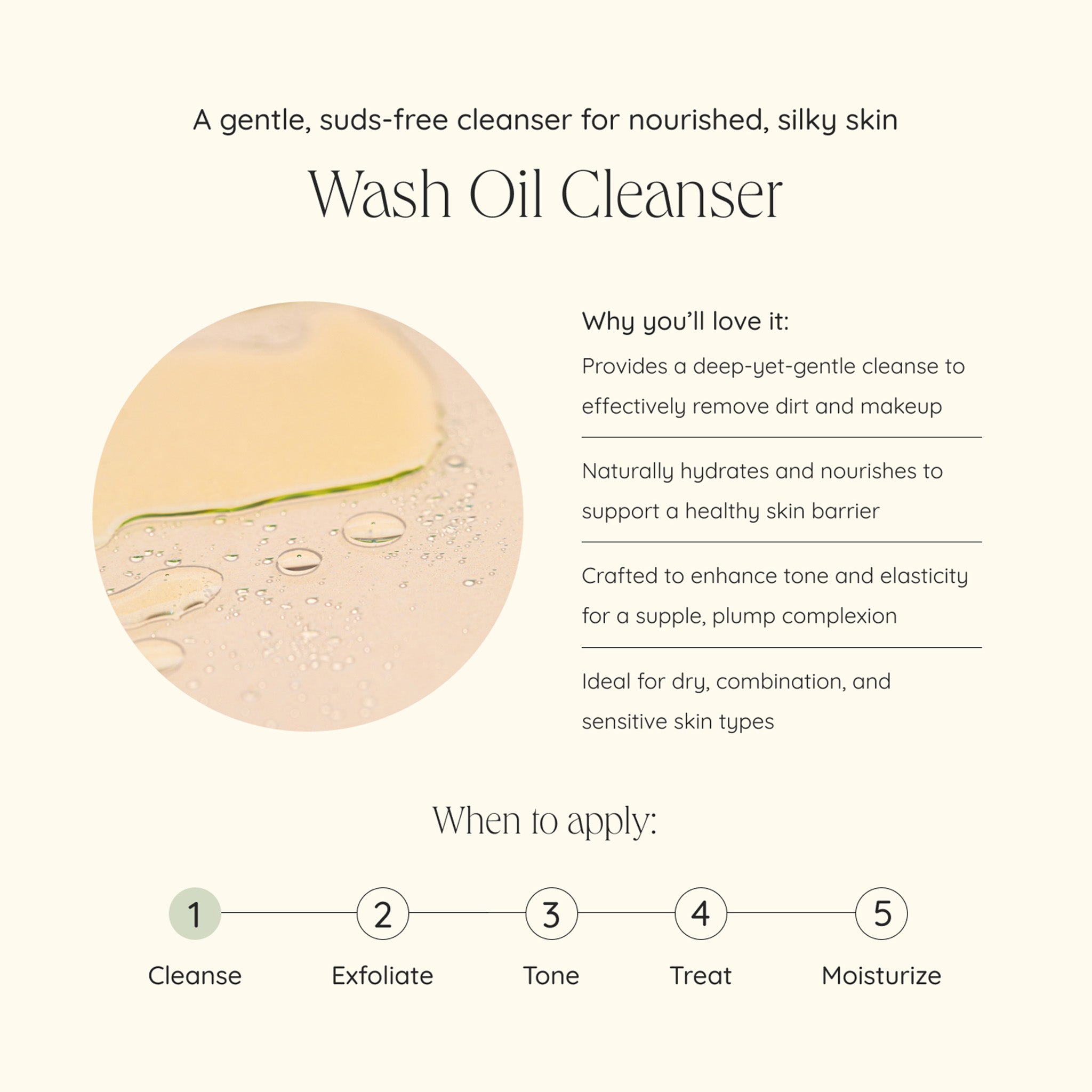 Best Oil Cleanser for Face - Gentle Makeup Remover & Deep Pore Cleansing - Perfect for Daily Skincare & Makeup Removal Routine