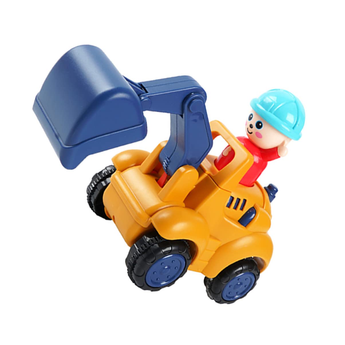 Toyvian Kids Construction Truck Toys - 4-Pack Inertia Off-Road Vehicle Set with Durable Cars for Boys | STEM Learning, Outdoor Play & Birthday Gifts