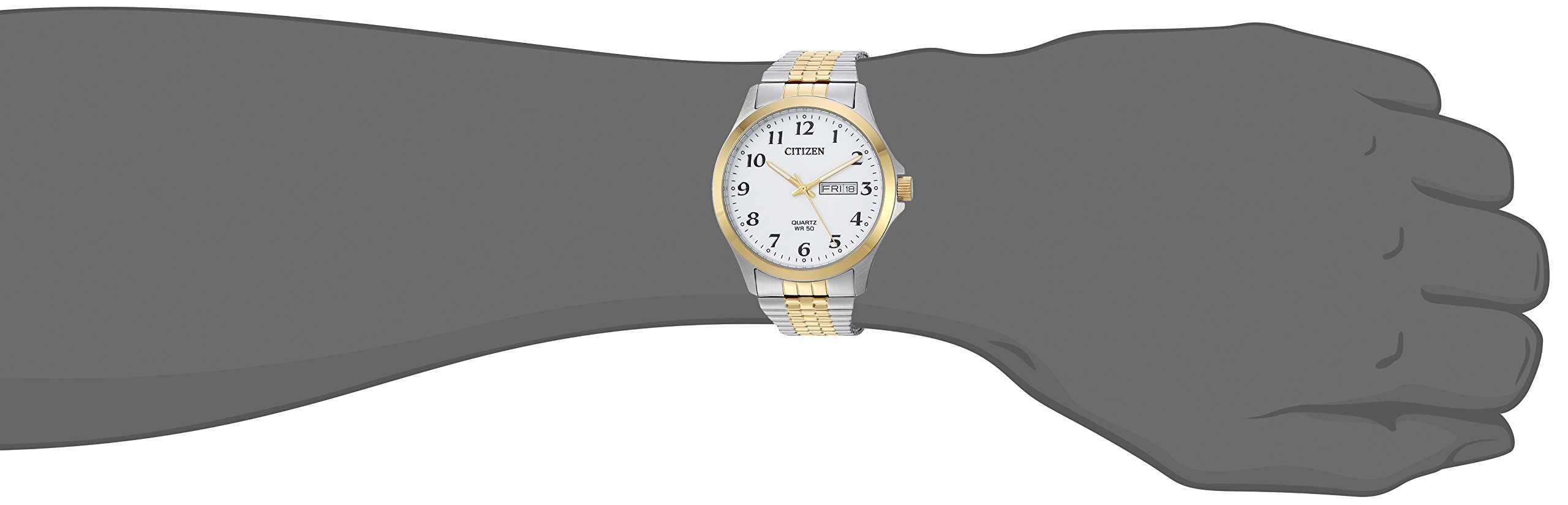 Citizen Quartz Men's Watch - Stainless Steel Classic Analog Dress Watch for Business, Formal & Everyday Wear