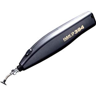 Hakko 394-01 Battery-Powered SMD Vacuum Pickup Tool for Precision Electronics Repair - Ideal for PCB Assembly, Soldering, and Component Handling