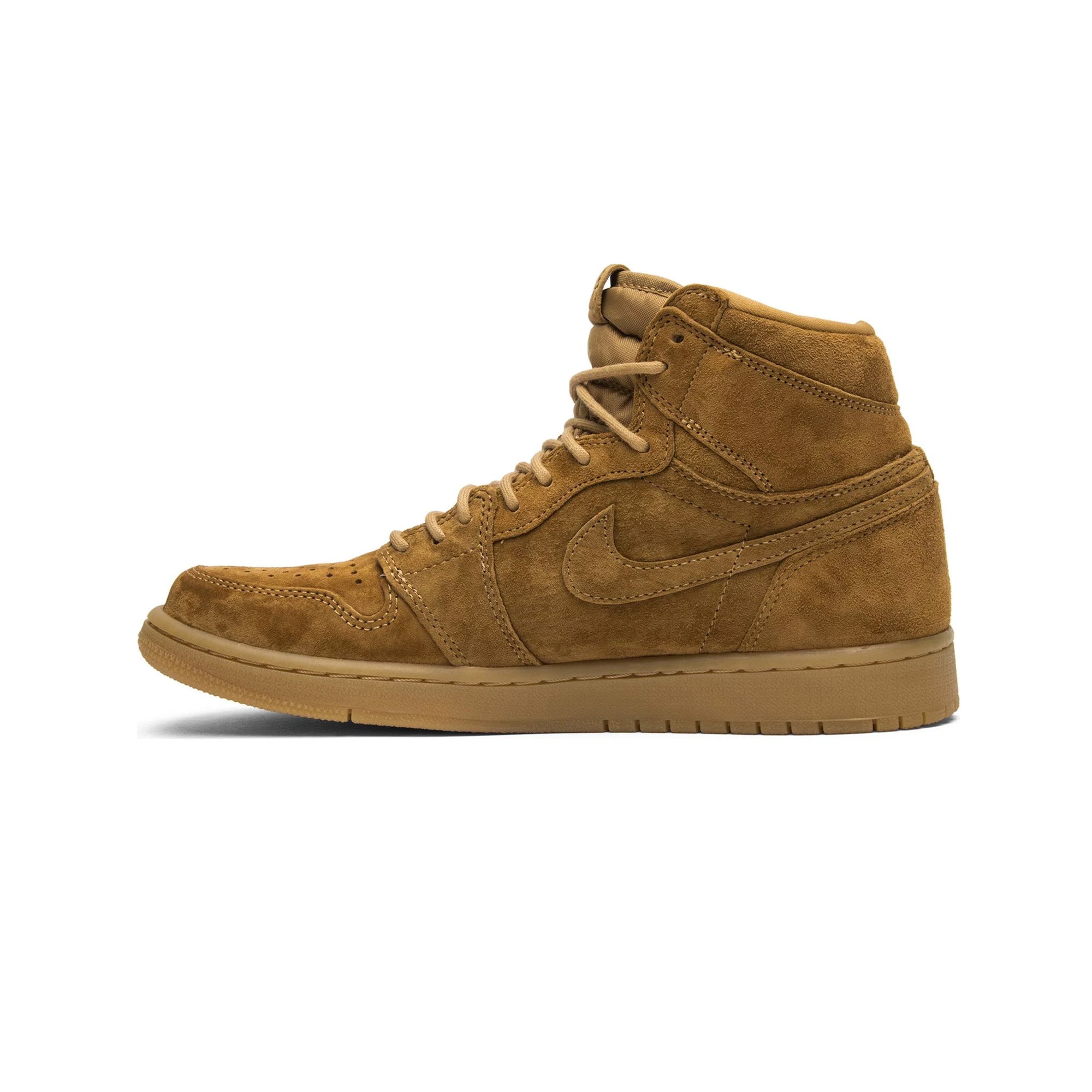 Air Jordan 1 Retro High OG 'Wheat' Sneakers (2017) - Men's Basketball Shoes for Streetwear & Casual Outfits